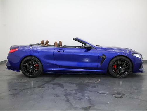 Marina Bay Blue Metallic 2022 BMW M8 Competition