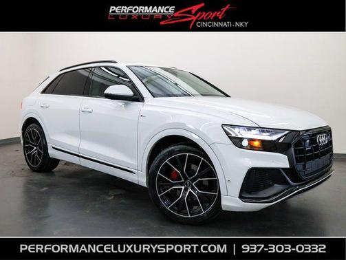 Glacier White Metallic 2019 Audi Q8 3.0T Premium