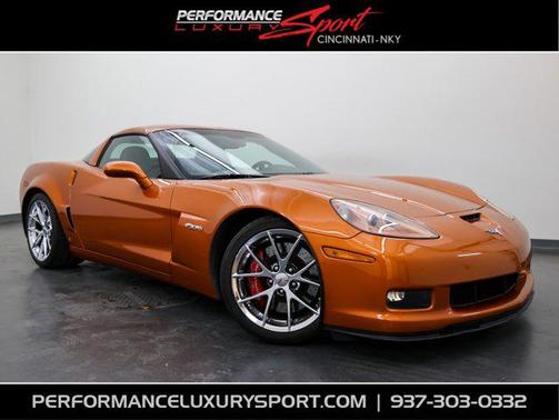 Atomic Orange Metallic 2009 Chevrolet Corvette Z06