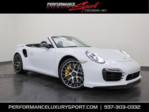Carrara White Metallic 2015 Porsche 911 Turbo S