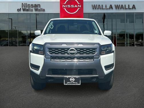 Glacier White 2026 Nissan Frontier SV