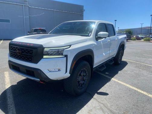 Glacier White 2023 Nissan Frontier PRO-4X