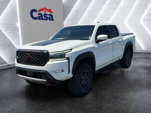 Glacier White 2023 Nissan Frontier PRO-4X