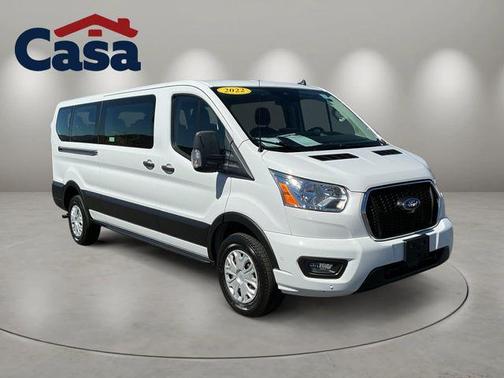Oxford White 2022 Ford Transit-350 XLT