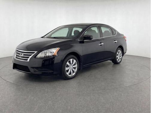 Super Black 2015 Nissan Sentra SV