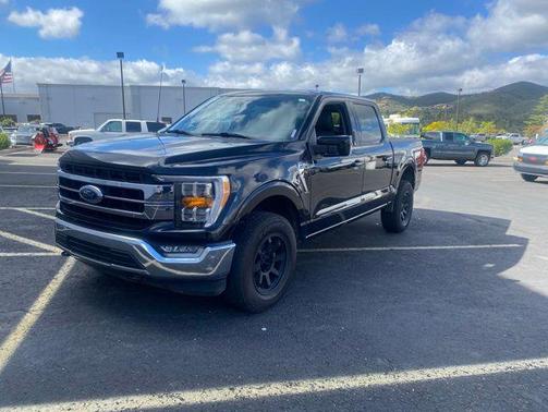 Agate Black Metallic 2021 Ford F-150 Lariat