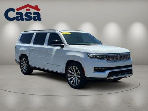 Bright White Clearcoat 2023 Jeep Grand Wagoneer L 4x4
