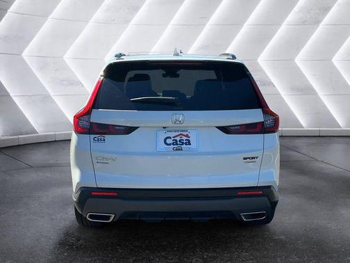 White 2024 Honda CR-V Hybrid Sport Touring AWD