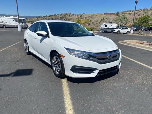 Taffeta White 2018 Honda Civic LX