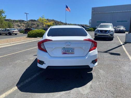 Taffeta White 2018 Honda Civic LX