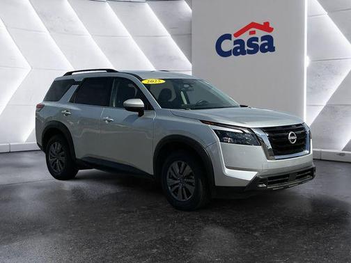 Brilliant Silver Metallic 2025 Nissan Pathfinder SV FWD