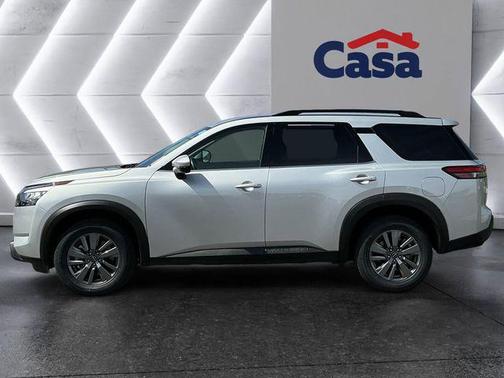 Brilliant Silver Metallic 2025 Nissan Pathfinder SV FWD