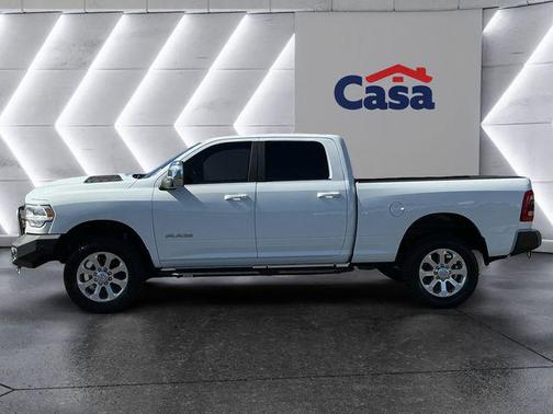 Bright White Clearcoat 2023 RAM 2500 Laramie Crew Cab 4x4 6'4' Box