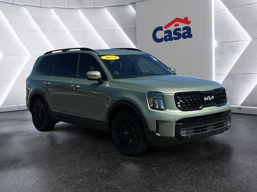 Jungle Green 2024 Kia Telluride SX X-Line