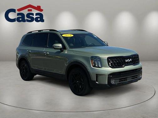Jungle Green 2024 Kia Telluride SX X-Line