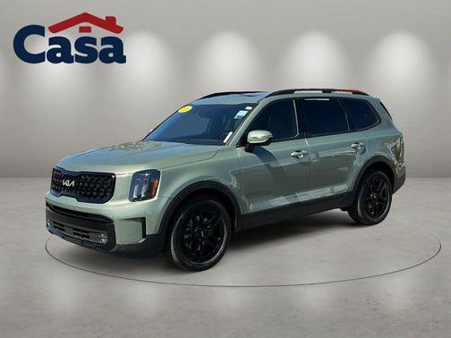 Jungle Green 2024 Kia Telluride SX X-Line