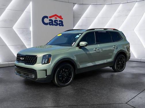 Jungle Green 2024 Kia Telluride SX X-Line