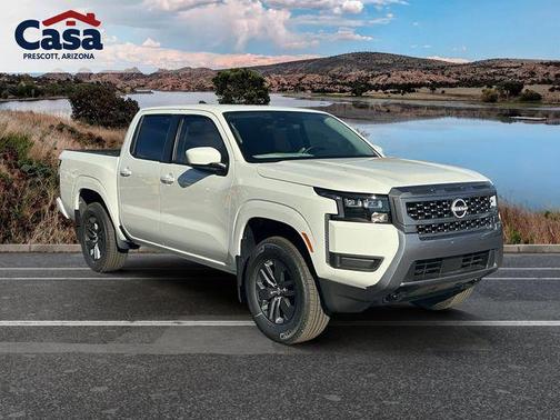 Glacier White 2026 Nissan Frontier SV