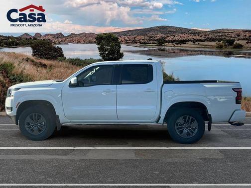 Glacier White 2026 Nissan Frontier SV