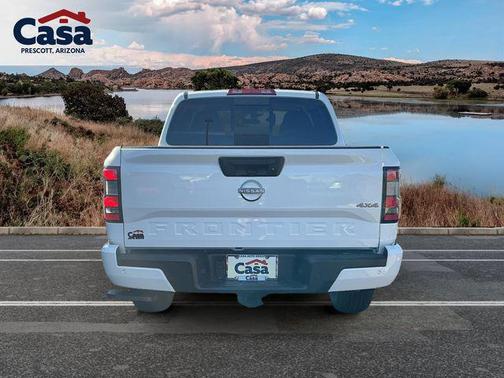 Glacier White 2026 Nissan Frontier SV