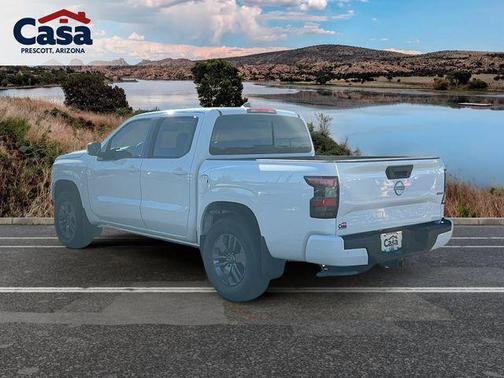 Glacier White 2026 Nissan Frontier SV