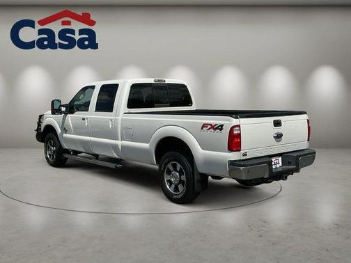 White Platinum Metallic Tri-Coat 2016 Ford F-250 Lariat