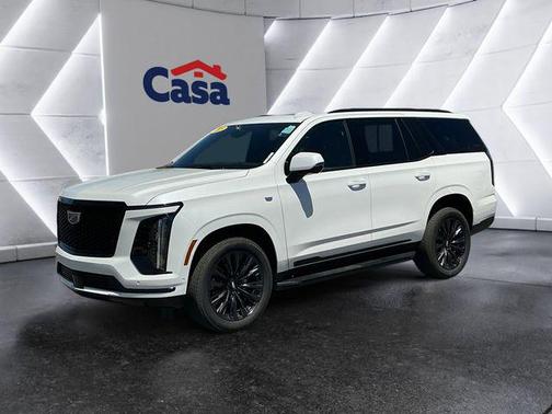 Crystal White Tricoat 2025 Cadillac Escalade Sport
