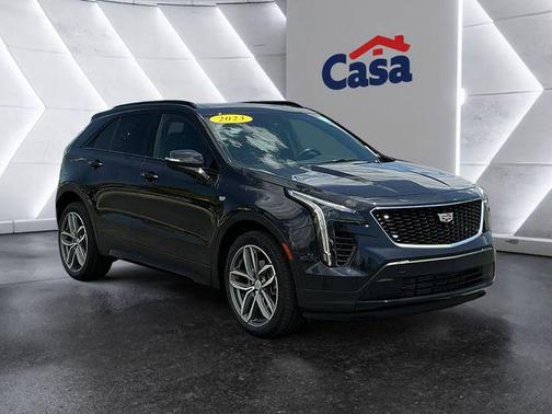 Galactic Gray Metallic 2023 Cadillac XT4 Sport