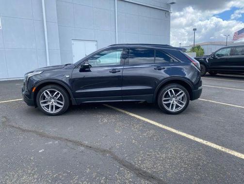 Galactic Gray Metallic 2023 Cadillac XT4 Sport