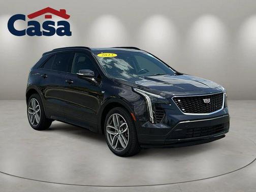 Galactic Gray Metallic 2023 Cadillac XT4 Sport