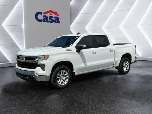 Summit White 2023 Chevrolet Silverado 1500 LT