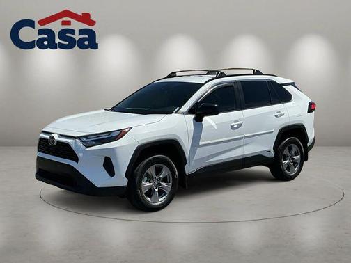 Ice Cap 2024 Toyota RAV4 Hybrid LE