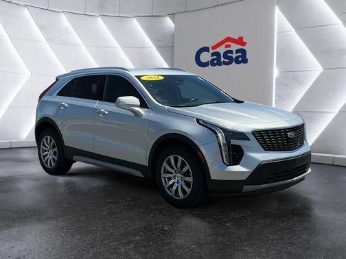 Radiant Silver Metallic 2021 Cadillac XT4 Premium Luxury