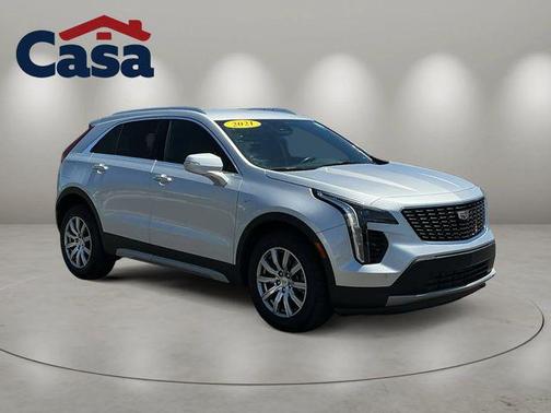 Radiant Silver Metallic 2021 Cadillac XT4 Premium Luxury