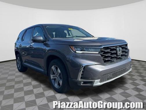 Modern Steel Metallic 2025 Honda Pilot EX-L