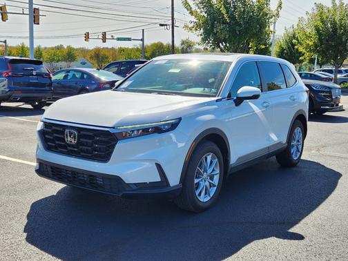 Platinum White Pearl 2026 Honda CR-V EX