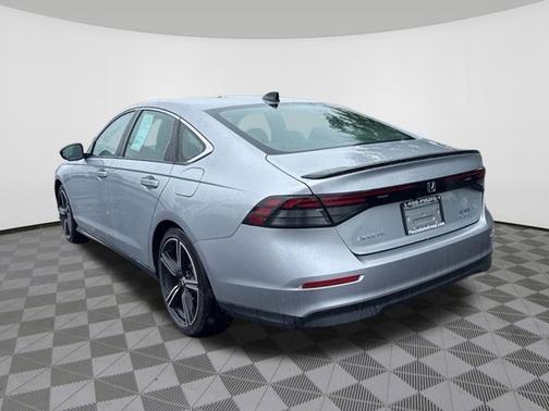 Solar Silver Metallic 2025 Honda Accord Hybrid Sport