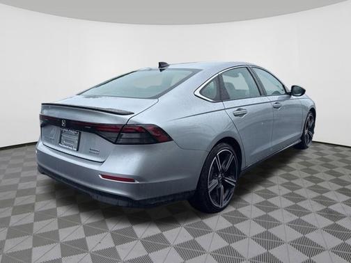 Solar Silver Metallic 2025 Honda Accord Hybrid Sport