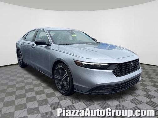 Solar Silver Metallic 2025 Honda Accord Hybrid Sport