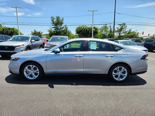Solar Silver Metallic 2025 Honda Accord LX