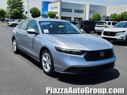 Solar Silver Metallic 2025 Honda Accord LX
