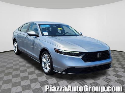 Solar Silver Metallic 2025 Honda Accord LX