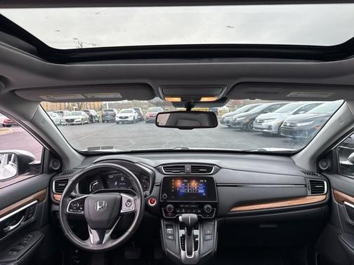 Platinum White Pearl 2021 Honda CR-V EX-L