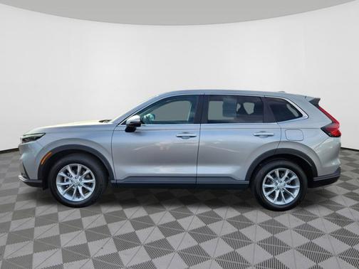 Solar Silver Metallic 2025 Honda CR-V EX