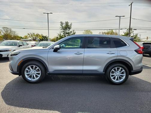 Solar Silver Metallic 2025 Honda CR-V EX