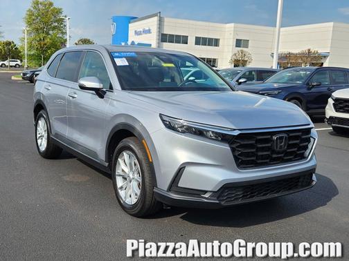 Solar Silver Metallic 2025 Honda CR-V EX