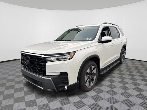Platinum White Pearl 2026 Honda Pilot Elite