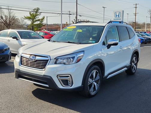 Crystal White Pearl 2020 Subaru Forester Touring