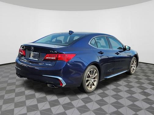 Fathom Blue Pearl 2018 Acura TLX V6 w/Technology Package