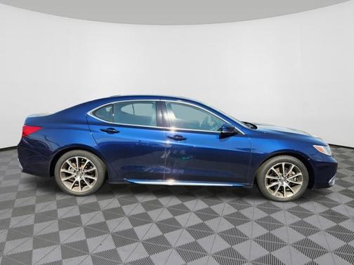 Fathom Blue Pearl 2018 Acura TLX V6 w/Technology Package